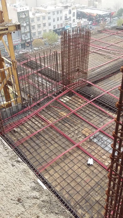 پروژه مترولند نیروهوایی با سقف پیش تنیده 1